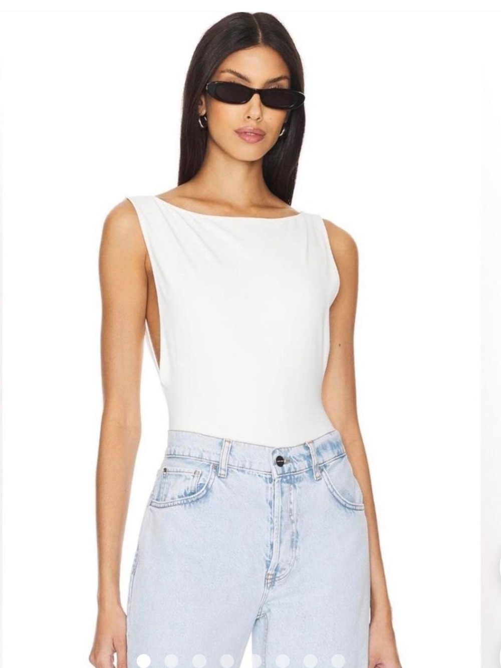 Free People x REVOLVE Raven Bodysuit, S, Grey, NWT